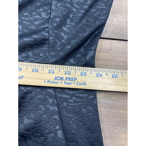 Calvin‎ Klein Women's Black Textured Sleeveless Sheath Dress Knee Length Size 6 - Picture 6 of 8